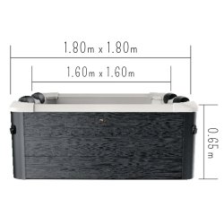 MSpa Oslo XL Aero Plus spa 6 personer med WiFi og hydromassage